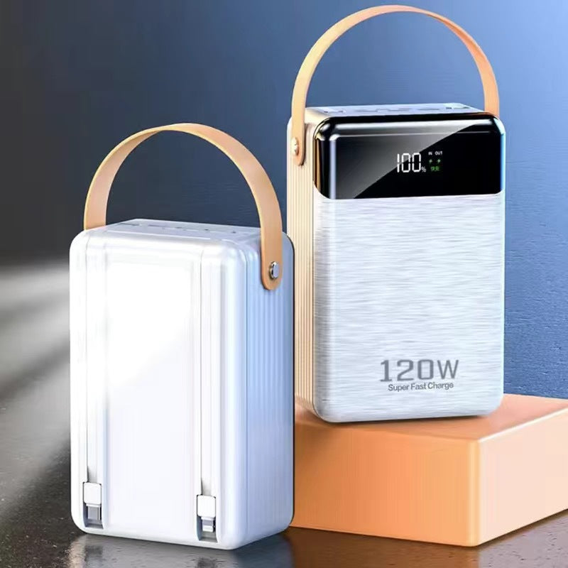 120W Fast Charging Power Bank with High Capacity