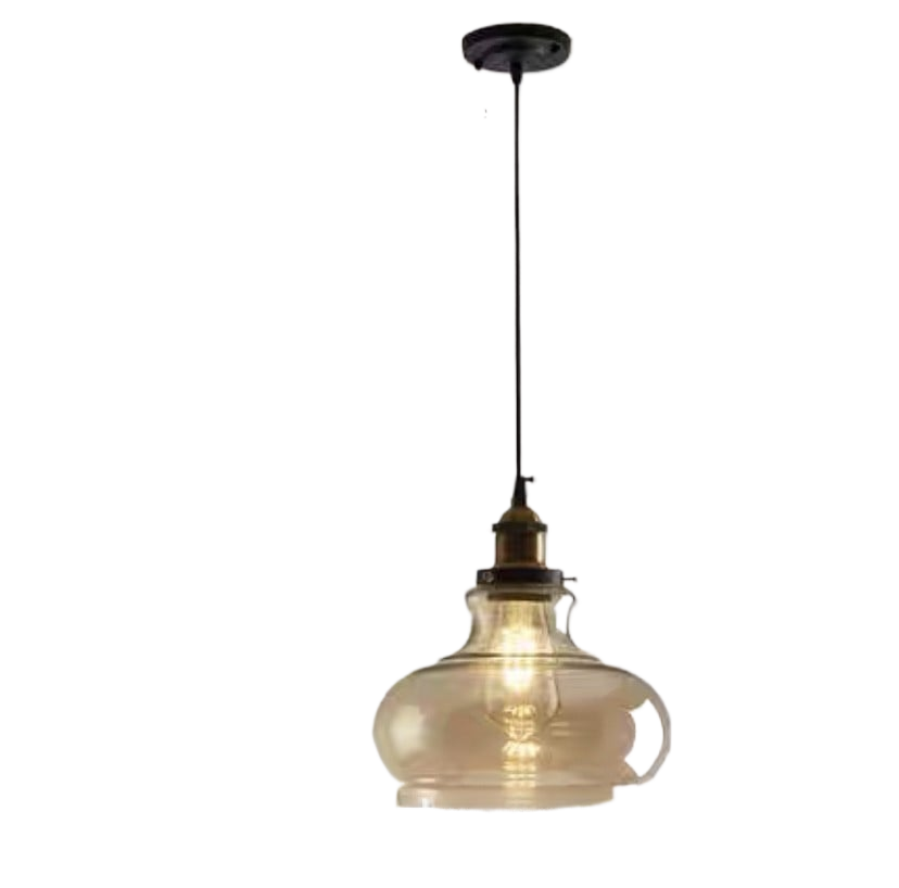 Creative retro glass chandelier