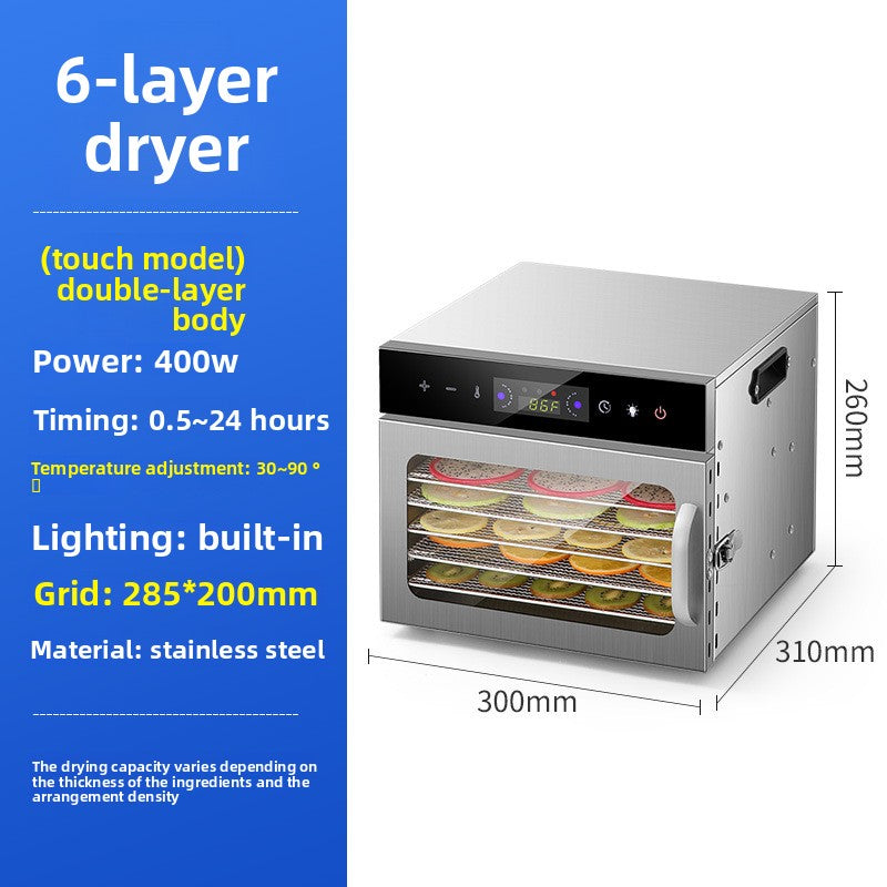 Multifunctional Food Dehydrator with Touch Control
