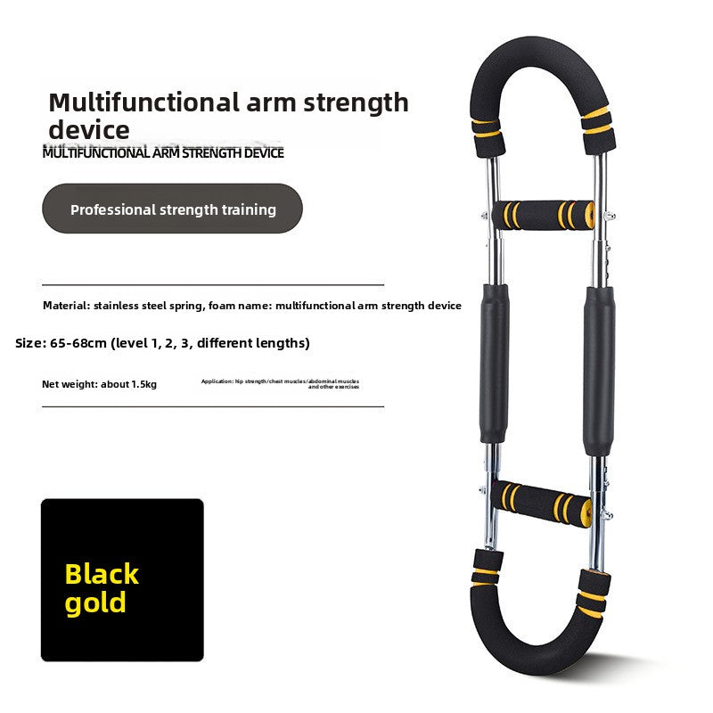 Adjustable multi-functional U-shaped arm strengthener