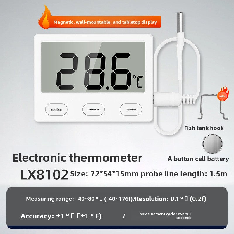 Digital Color Screen Temperature and Humidity Meter