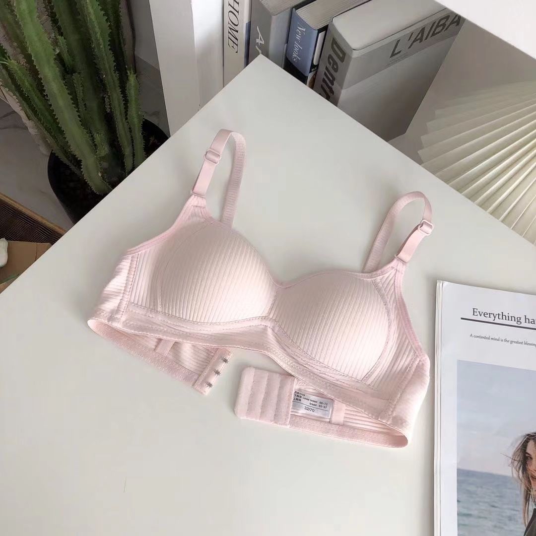 Pure cotton underwear bra