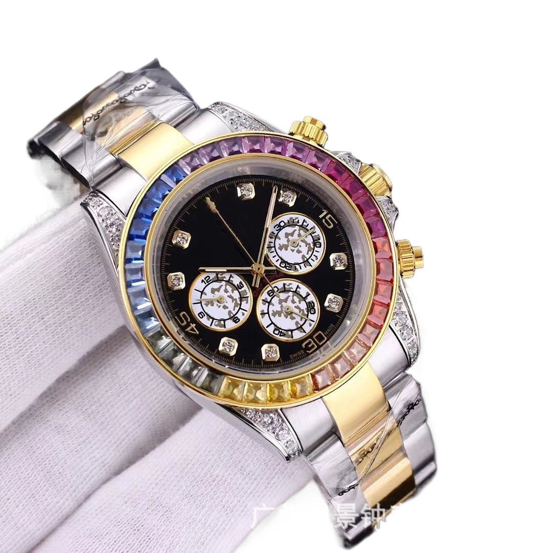 Cai Hongdi three-eye six-pin mechanical automatic mechanical men's watch