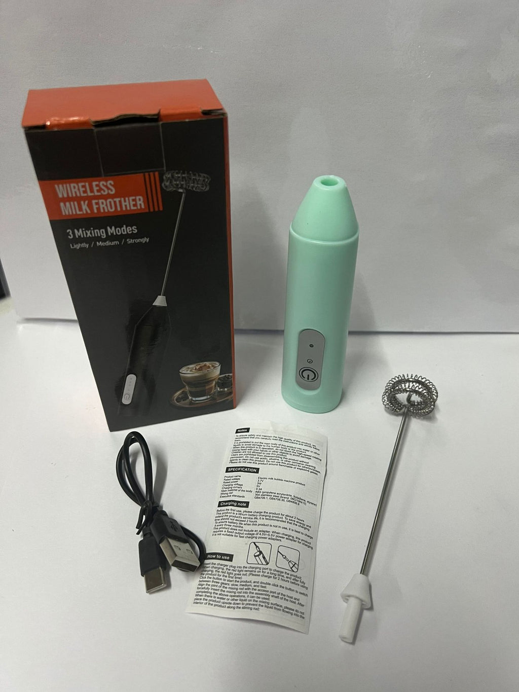 Electric milk frother