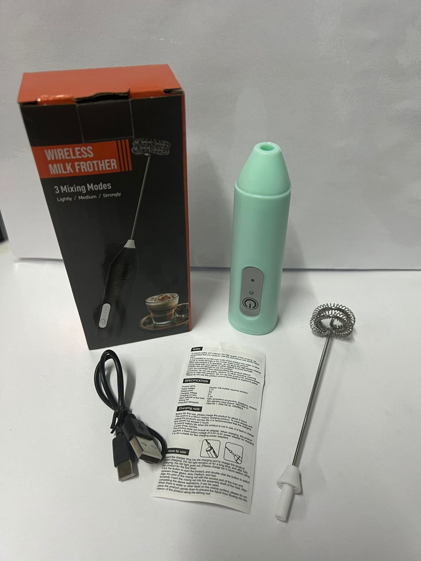 Electric milk frother