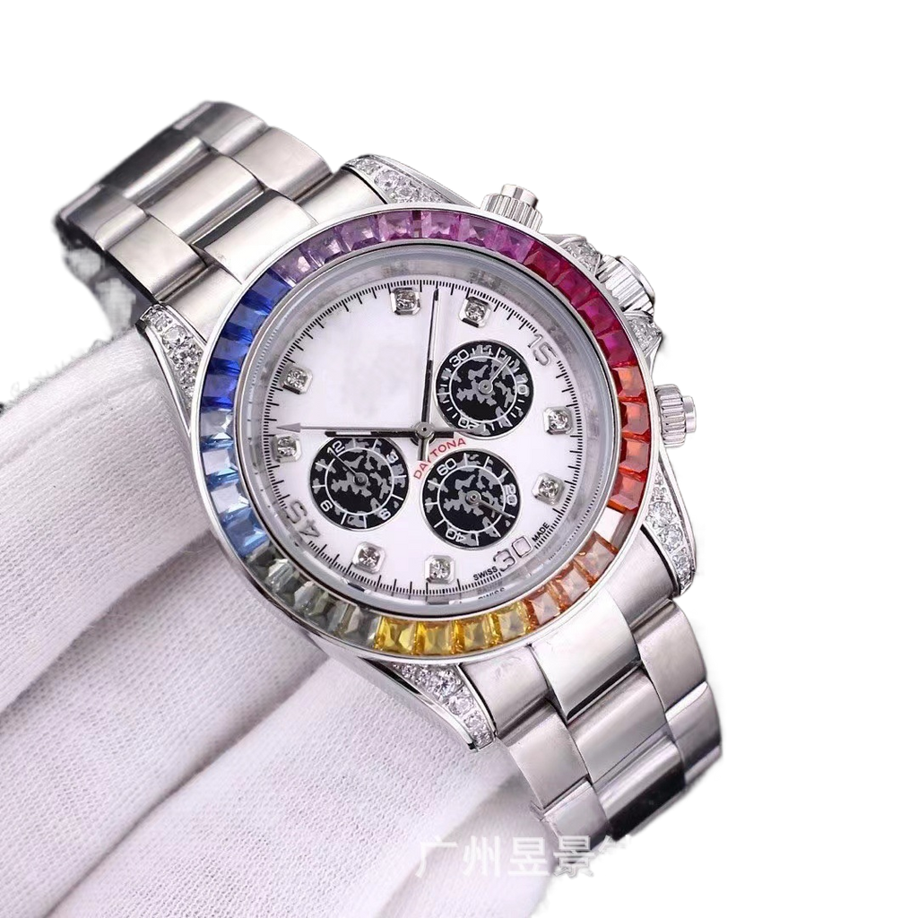 Cai Hongdi three-eye six-pin mechanical automatic mechanical men's watch
