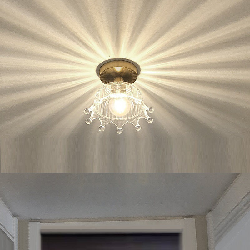 Lotus leaf led aisle light