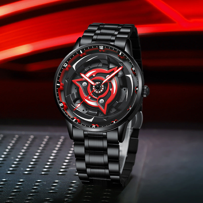 Men's Rotatable Luminous Waterproof Quartz Watch