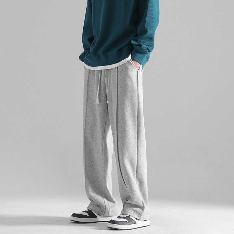 Men's loose wide-leg pants