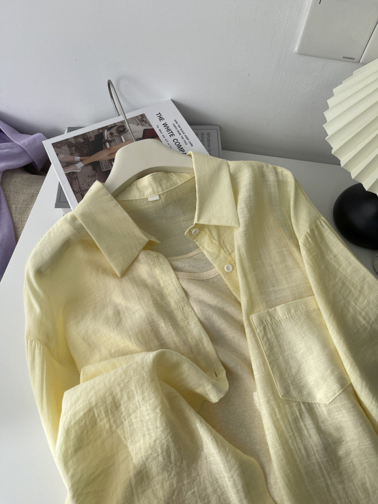 Ice silk sun-protective shirt