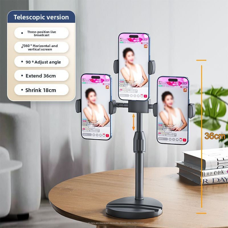 Adjustable Phone Tablet Stand with 360� Rotation