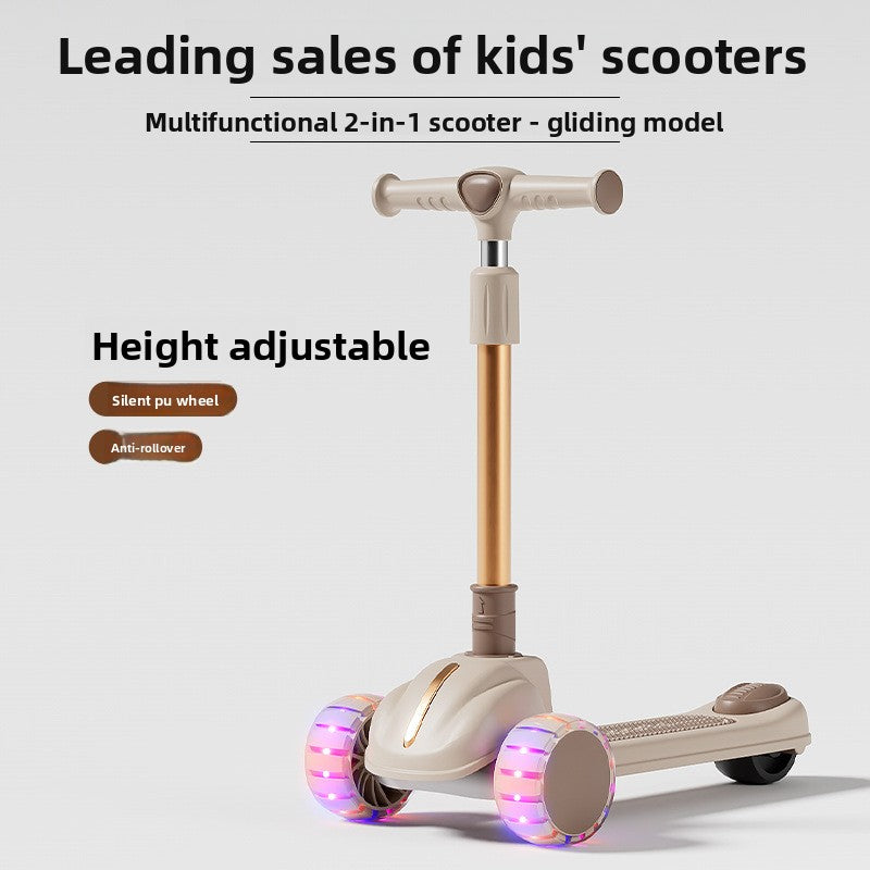 Children's three-in-one scooter