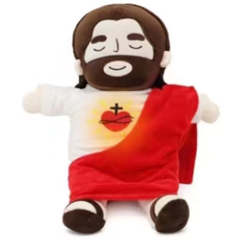 Glowing music plush toy
