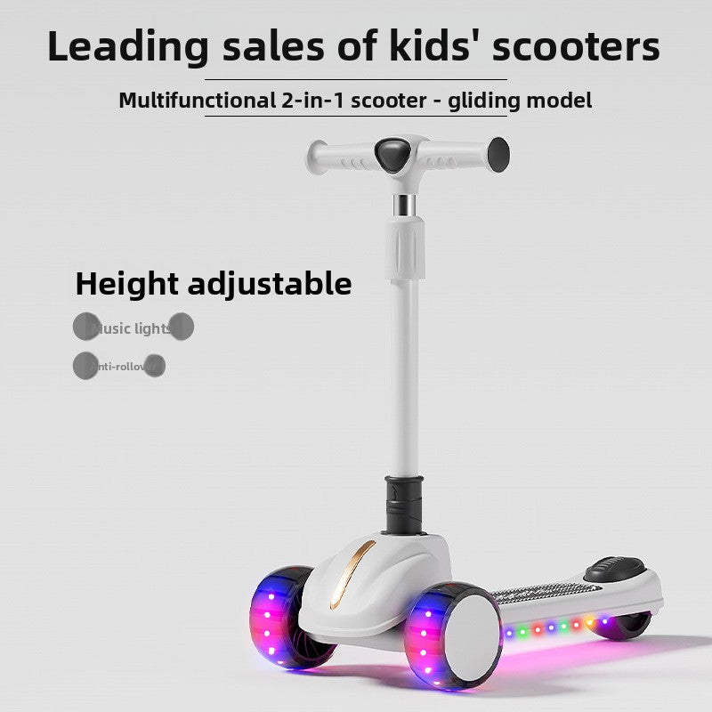 Children's three-in-one scooter