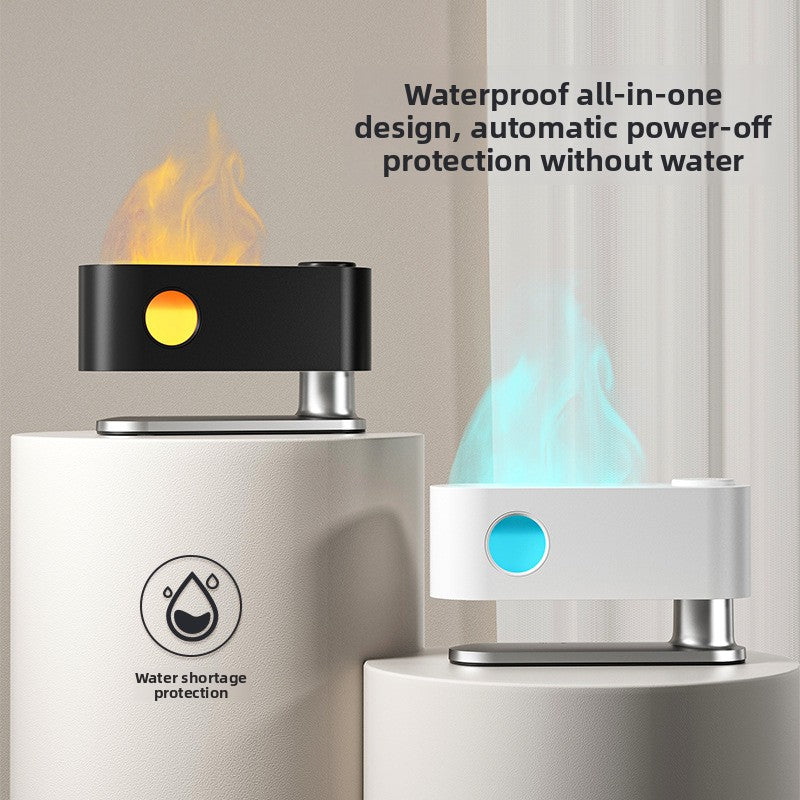 Ultrasonic Flame Aroma Diffuser with Humidifier