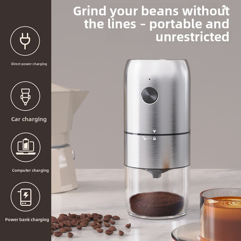 Rechargeable Electric Coffee Grinder