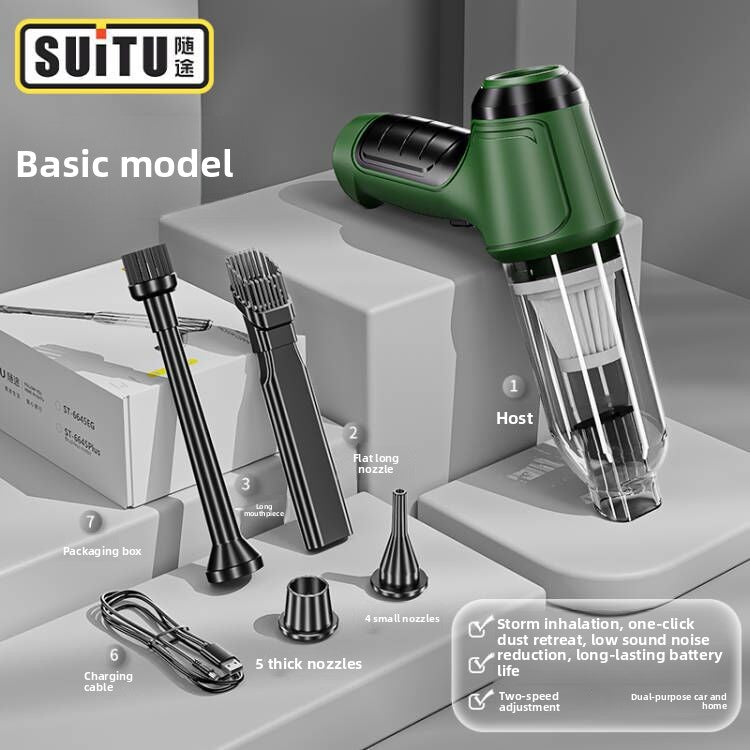 Car-mounted wireless vacuum cleaner