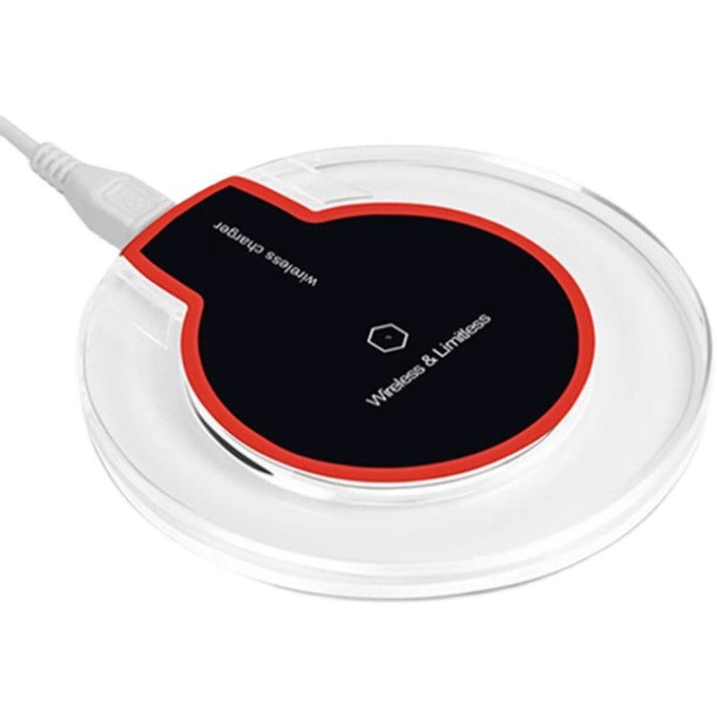 Crystal Wireless Fast Charger with QC3.0