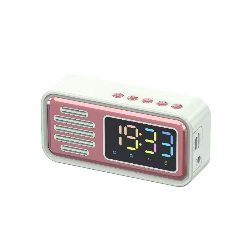 Bluetooth speaker, clock