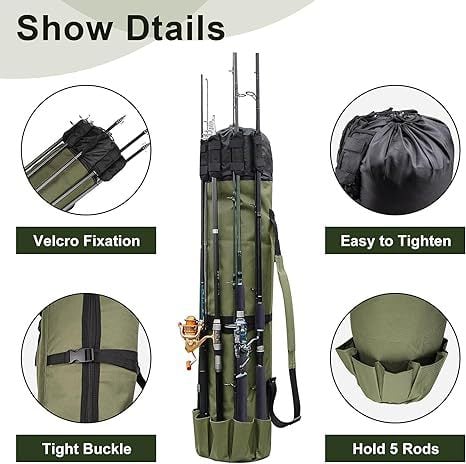 Fishing bag and fishing gear storage bag