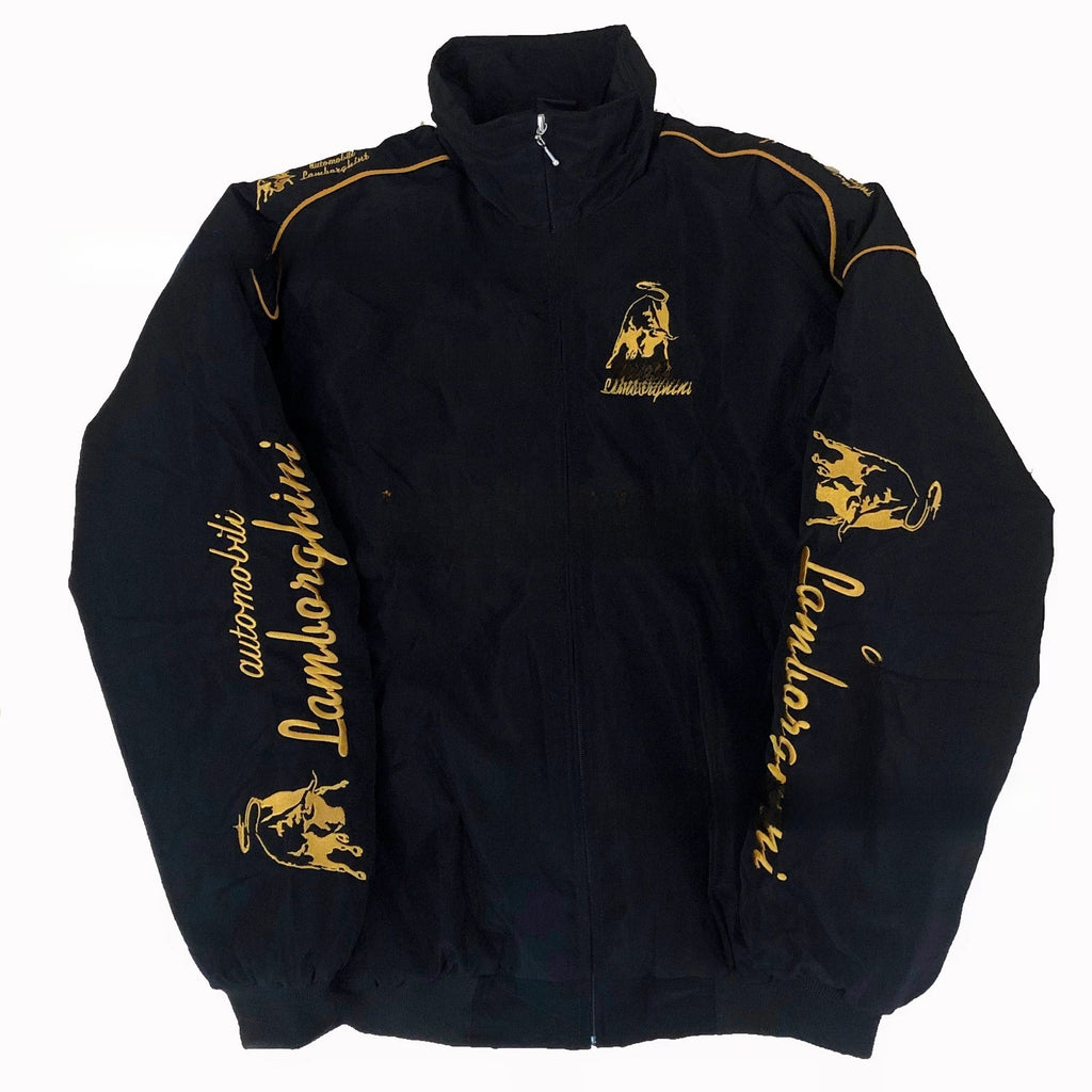 Embroidered racing jacket