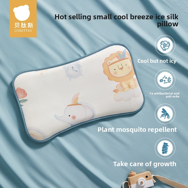 Baby pillows are breathable in summer