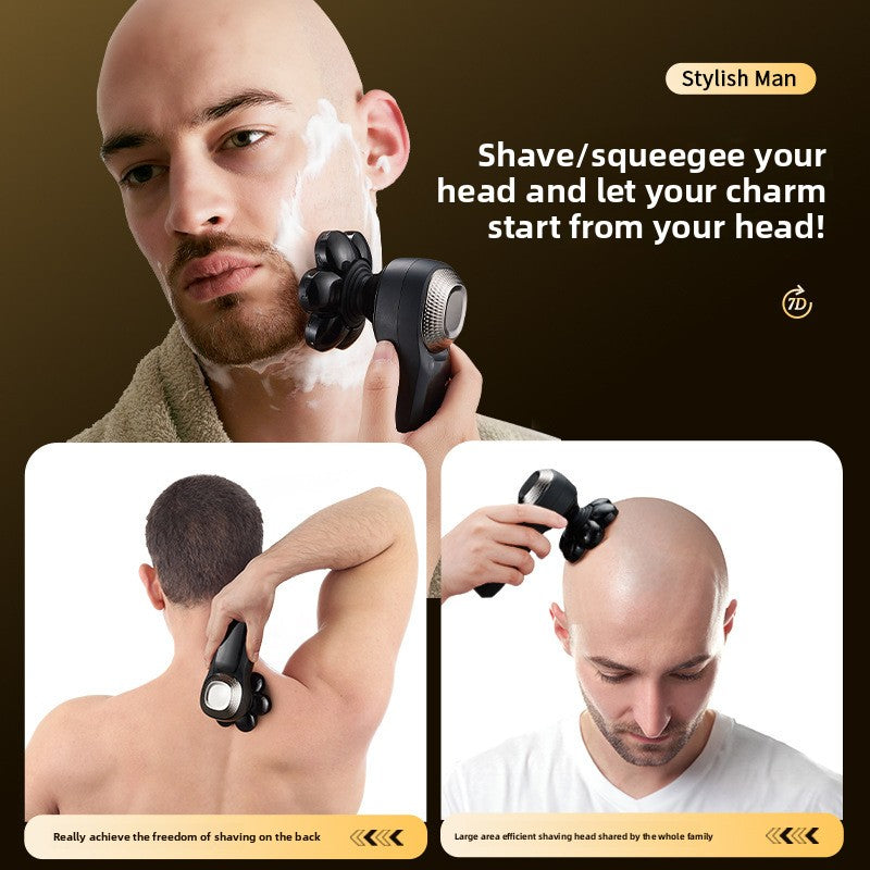 Multi-functional magnetic razor