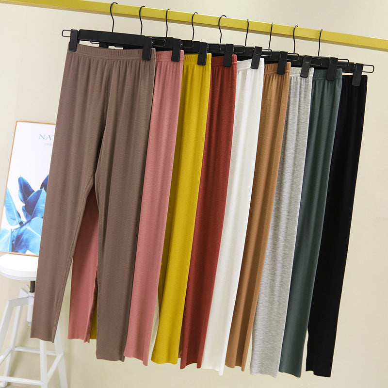 Plus-size leggings for women in spring and summer