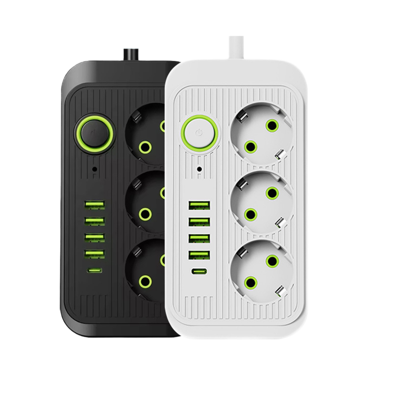 An extender power socket with USB and Type-C