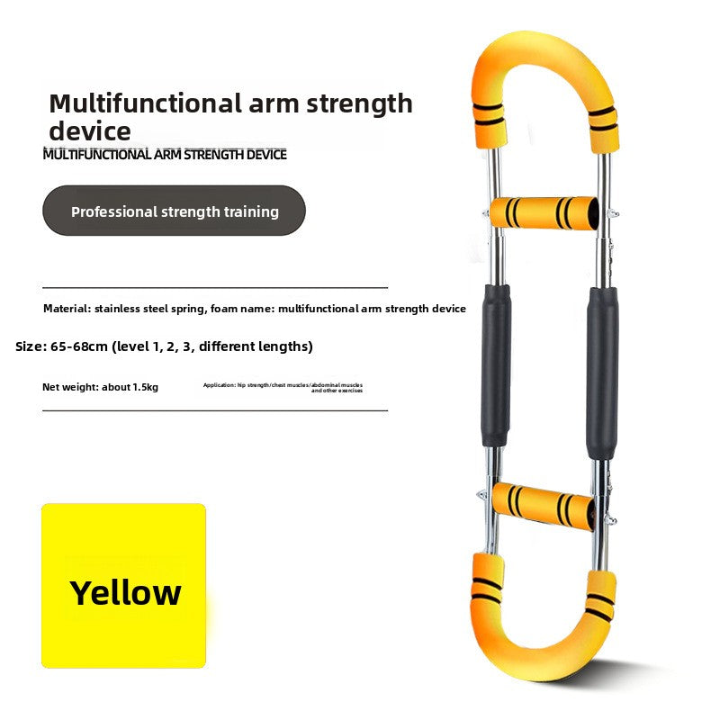 Adjustable multi-functional U-shaped arm strengthener