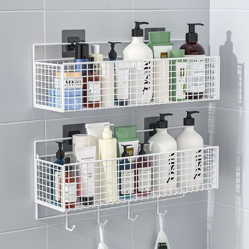 Bathroom storage rack