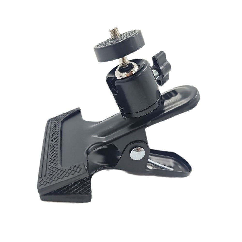 Universal Metal Pan-Tilt Clip with Accessories