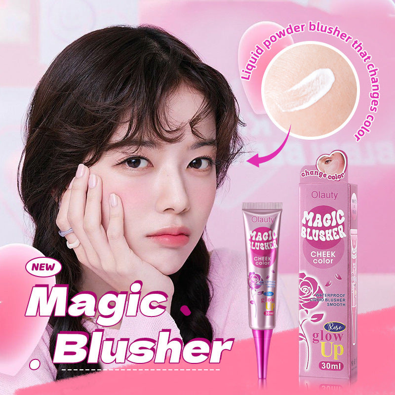 Color-changing blush