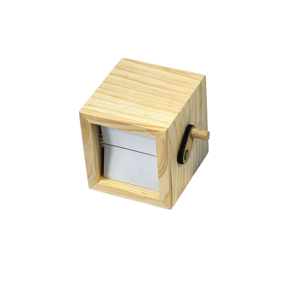 Luminous flip page book photo machine