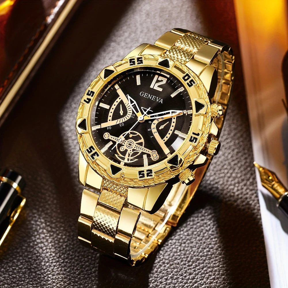 High-End Large Dial Business Watch