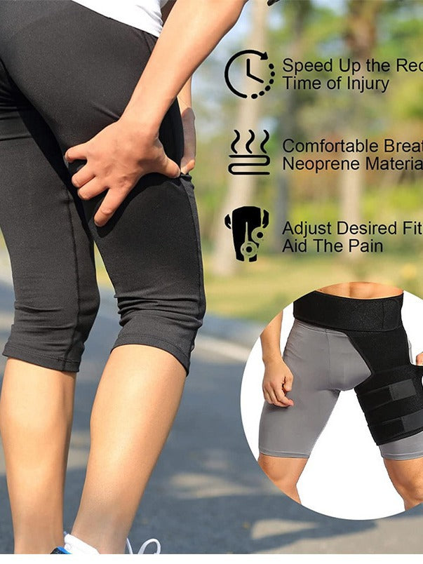 Fitness Leg Guard Anti-Strain Sports Thigh Knee Pads