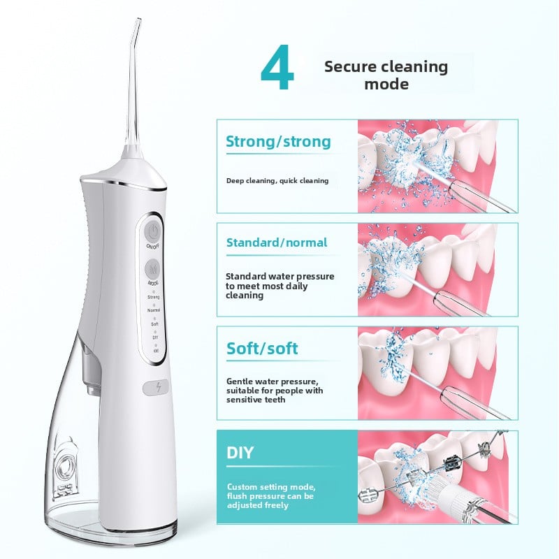 Factory direct sale portable dental irrigator electric oral cleaning dental scaler to calculus irrigator dental scaler water dental floss