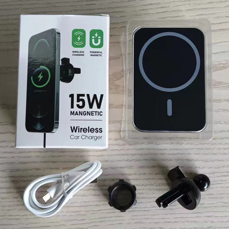 Magnetic three-in-one wireless charger