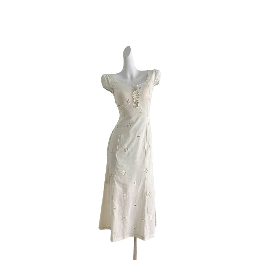 Elegant fishtail MIDI dress