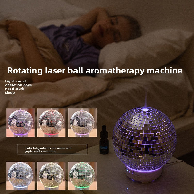 Rotary laser ball aroma diffuser