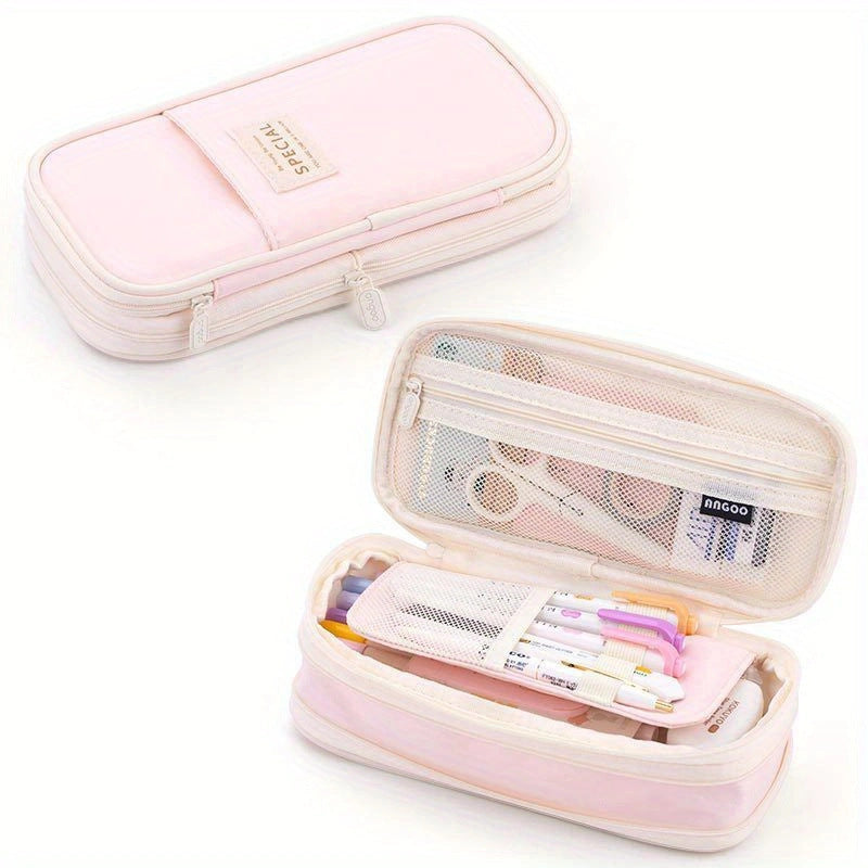 Retractable Canvas Pencil Case