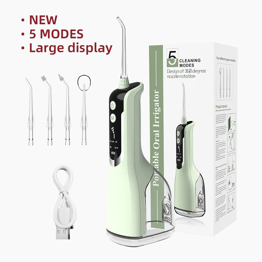 Factory direct sale portable dental irrigator electric oral cleaning dental scaler to calculus irrigator dental scaler water dental floss