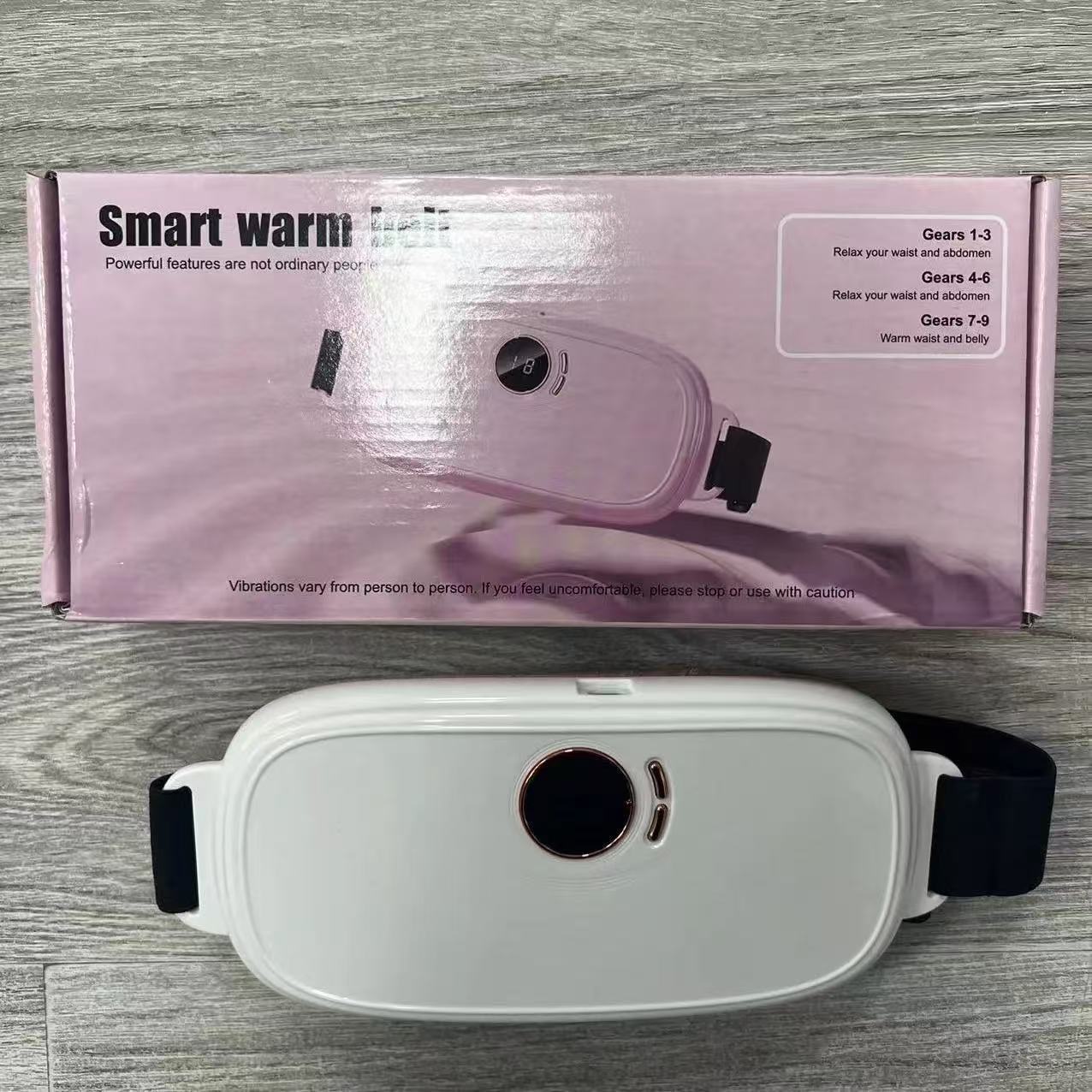 Adjustable USB Rechargeable Warm Palace Belt