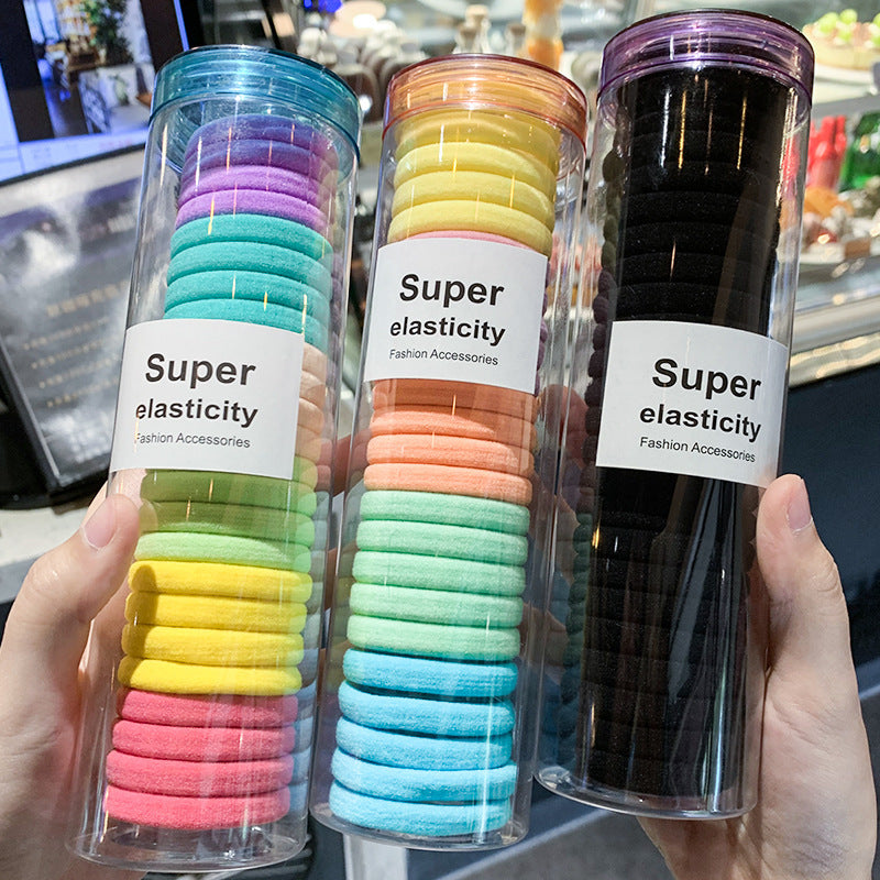 High-elasticity hair band rubber band hair tie