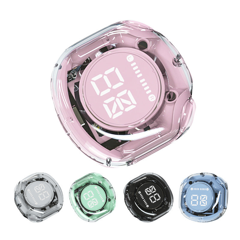 Transparent Bluetooth headphones