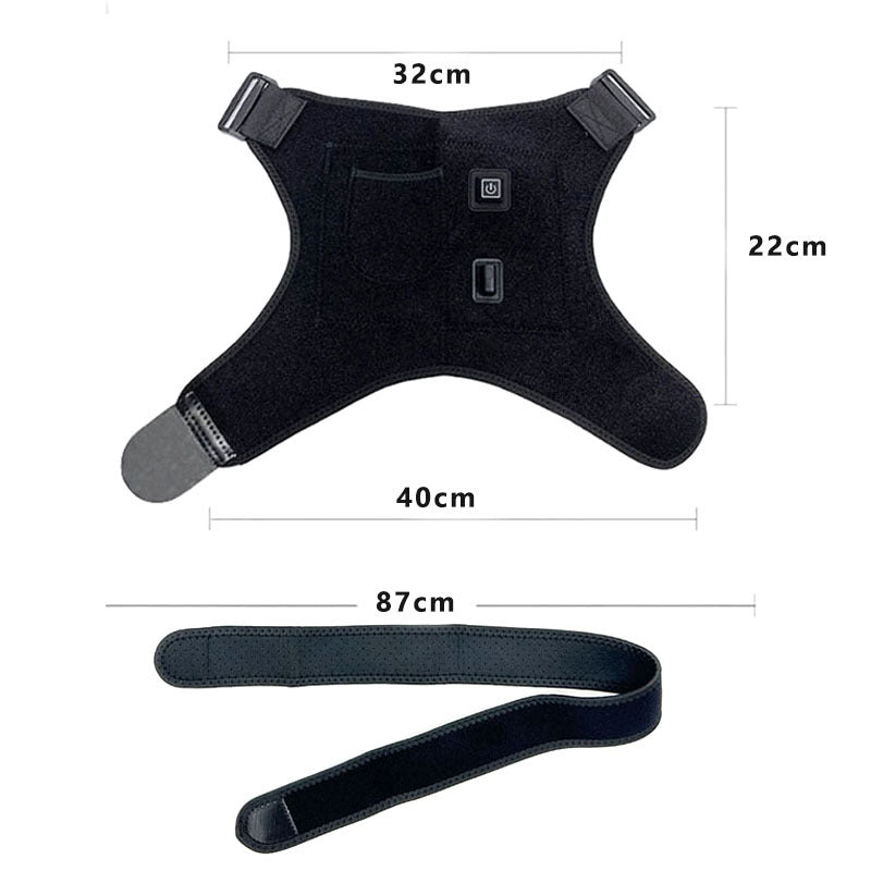 Adjustable USB Electric Heating Shoulder Pad
