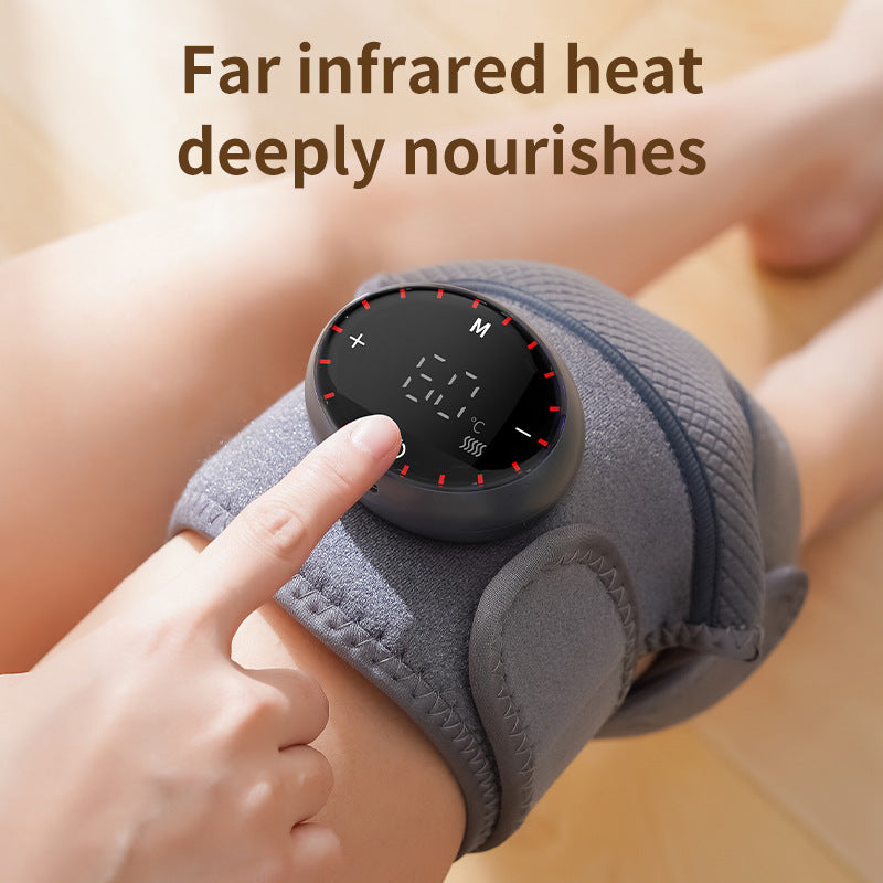 Adjustable Heating Knee Pad with Massage