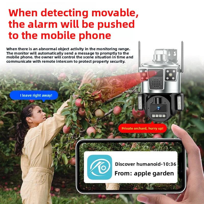 Solar-powered camera