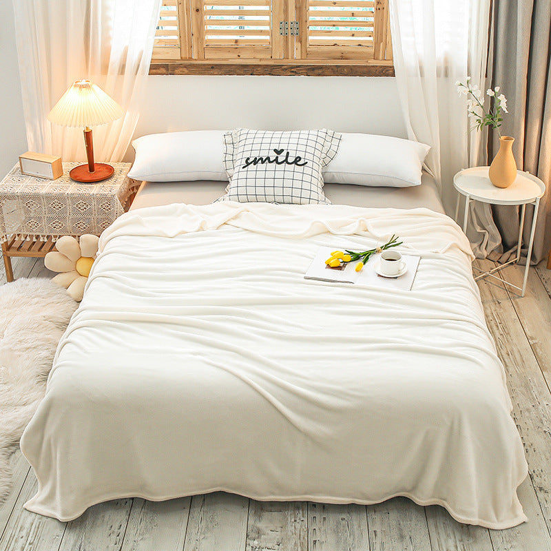 Coral Fleece Blanket Bed Sheet