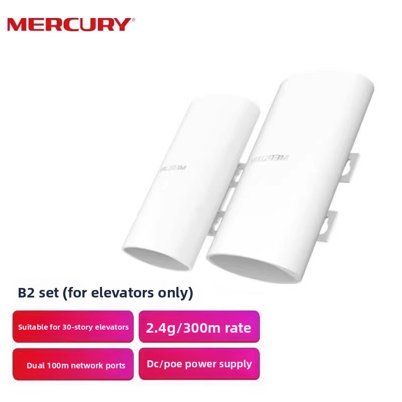 Outdoor high-power wireless bridge